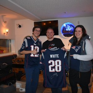 Signiertes James White Jersey; Raffle Tickets Aktion #1